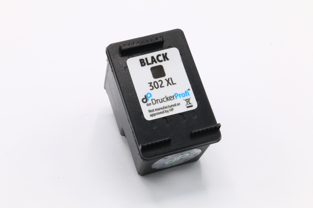 Kompatibel zu HP 302XL Tinte schwarz 8,5 ml