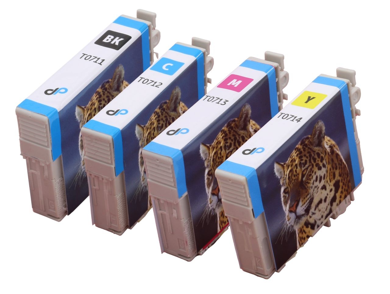 Kompatibel zu Epson T0715 MultiPack Tinte / Gepard - Der DruckerProfi