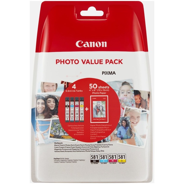 Canon CLI-581 MultiPack Tinte 5,6 ml