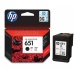 HP 651 Tinte schwarz