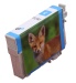 Kompatibel zu Epson T1282 Tinte cyan 3,5 ml / Fuchs