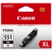 Canon CLI-551 BKXL Tinte schwarz 11 ml